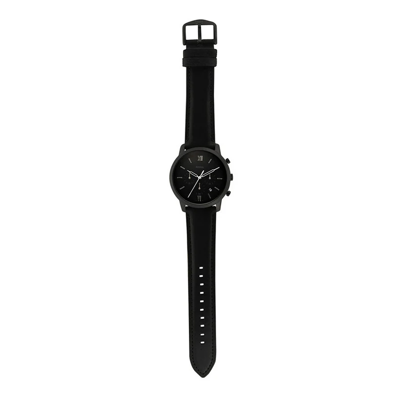 Fossil Neutra Chrono Chronograph Schwarze Herrenuhr FS5503