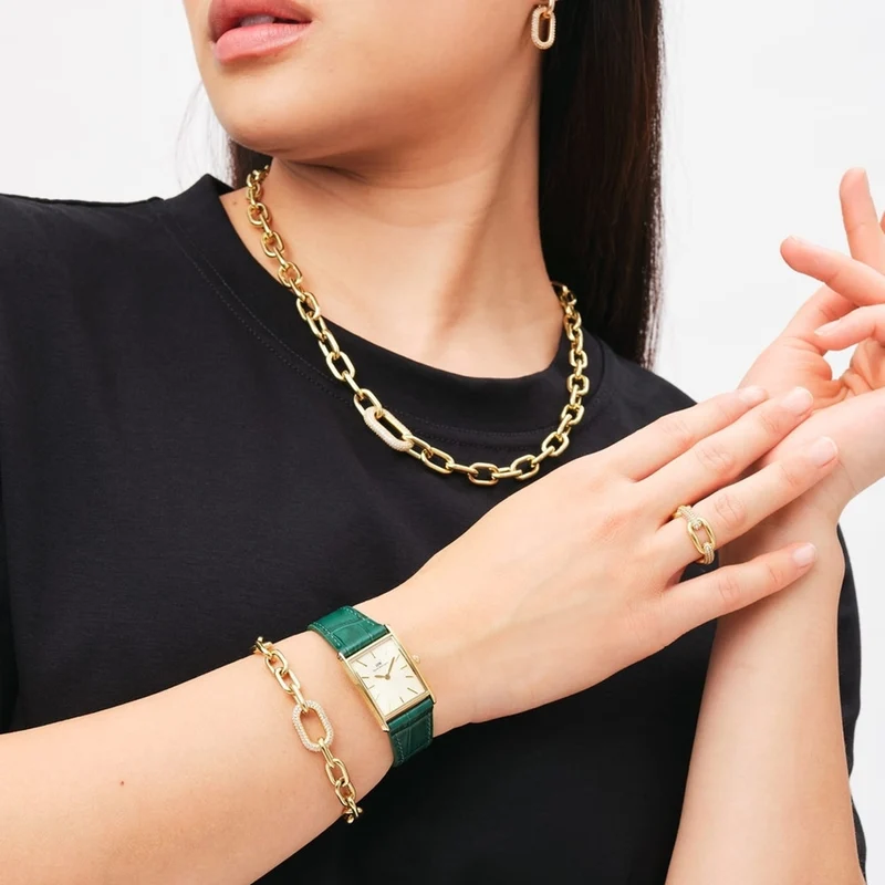 Daniel Wellington Bound damen Uhr Grün DW00100695