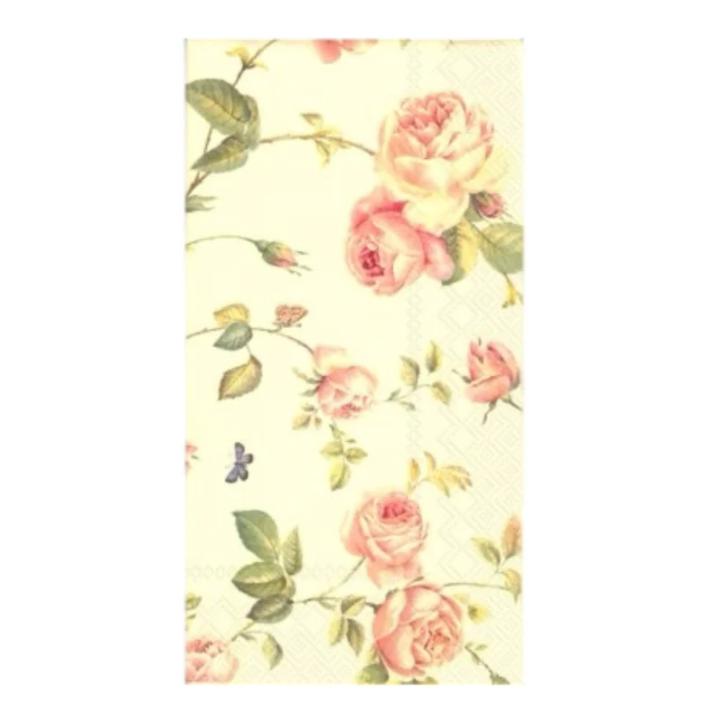 Hostess Napkin: Rambling Rose