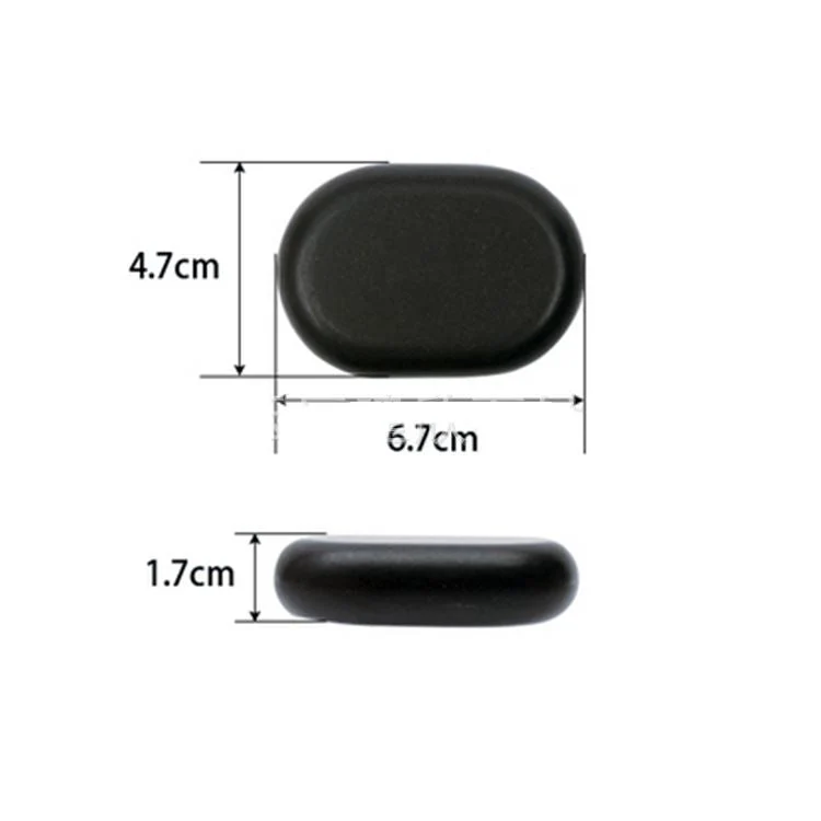 Hot Stone Set – 12 Massagesteine für Wellness