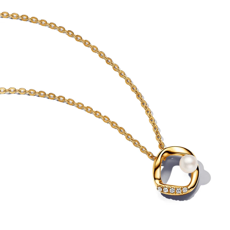 Pandora Essence Gold Plated Necklace 363303C01-45