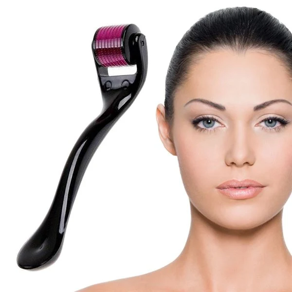 Dermaroller – 540 Titanium Nadeln 0,3 mm für Gesicht