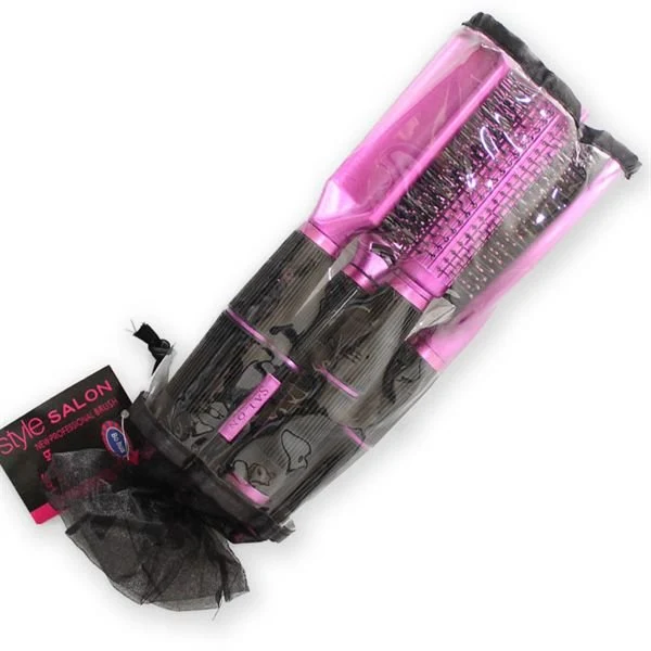 Haarbürsten Set – 4er Pack pink Edition