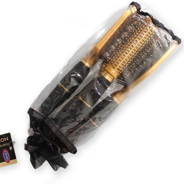 Haarbürsten Set – Salon Professional goldfarben Edition – 4er Pack