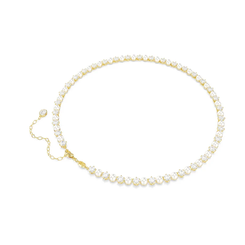 Swarovski Matrix Gold Plated Necklace 5742039