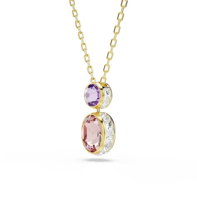 Swarovski Chroma Gold Plated Necklace 5741586