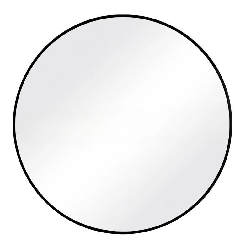 UNIQ Oslo Runder Wandspiegel - Ø50 cm Schwarz