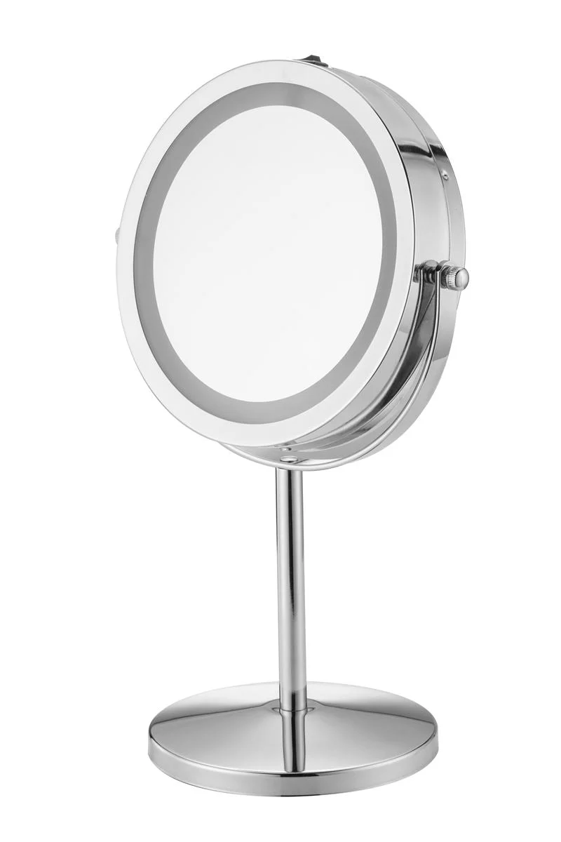 Schminkspiegel – UNIQ LED mit 5X Vergrößerung – 18 cm