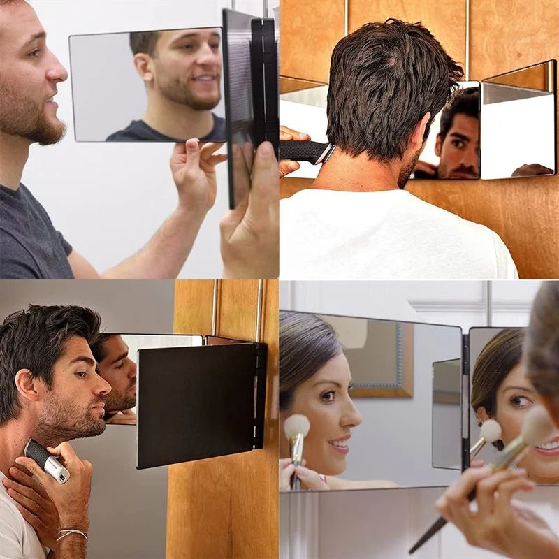 UNIQ 360° faltbarer Schminkspiegel zum Aufhängen – 3-fach (Hanging Mirror)