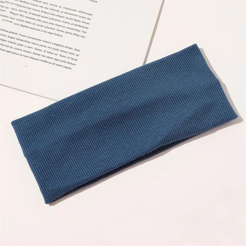 Haarreif SOHO Dawn – Blau aus Baumwolle