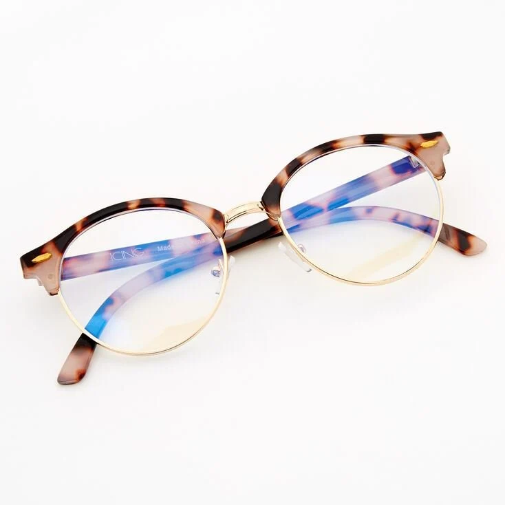 Blaulichtfilter Brille – Schildpatt Browline