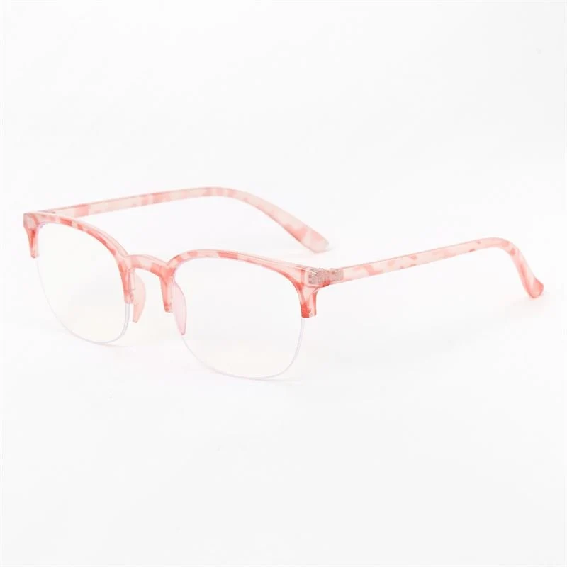 Blaulichtfilter-Brille – Pinker Rahmen mit klaren Gläsern