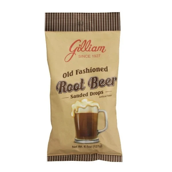 Old Fashioned Sanded Drops: ROOT BEER