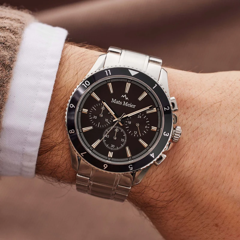 Mats Meier Ponte Dei Salti herren Uhr Silber MM00501