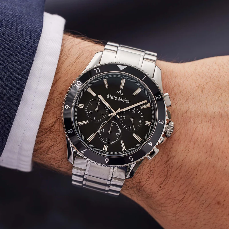 Mats Meier Ponte Dei Salti herren Uhr Silber MM00501
