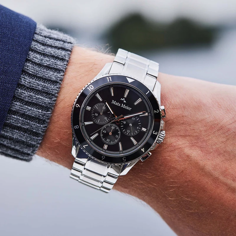 Mats Meier Ponte Dei Salti herren Uhr Silber MM00501