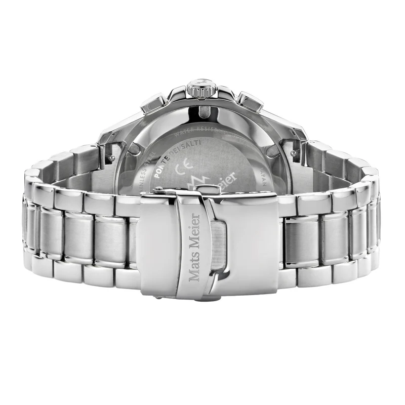 Mats Meier Ponte Dei Salti herren Uhr Silber MM00501