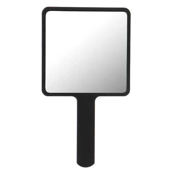 UNIQ Handspiegel, quadratisch, schwarz