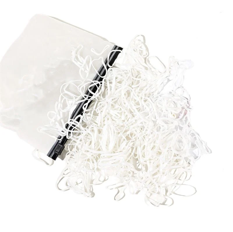 Haargummi – SOHO Liva – 500er Pack Weiß