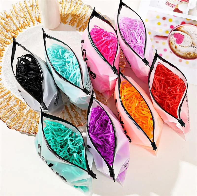 Haargummi SOHO – 500er Pack – Jelly-Look