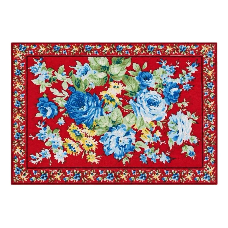 Red Cottage Rose Placemat, INDIVIDUALLY SOLD