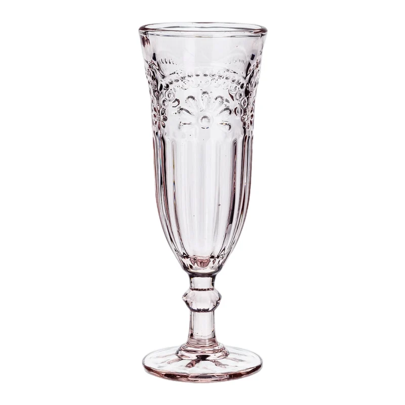 Pink Champagne Flute