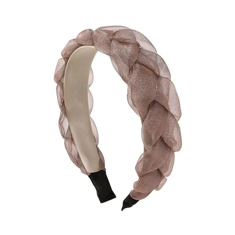 Haarreif SOHO Libra – Mokka Organza