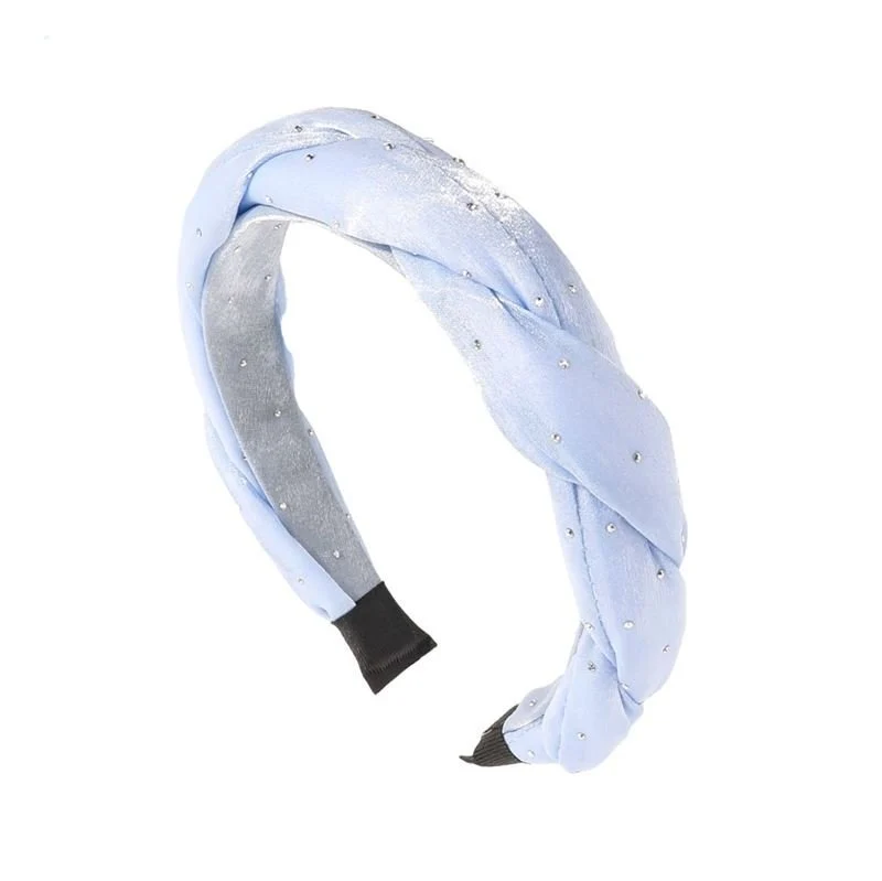 SOHO Aurora Haarreif – Blau mit Strass