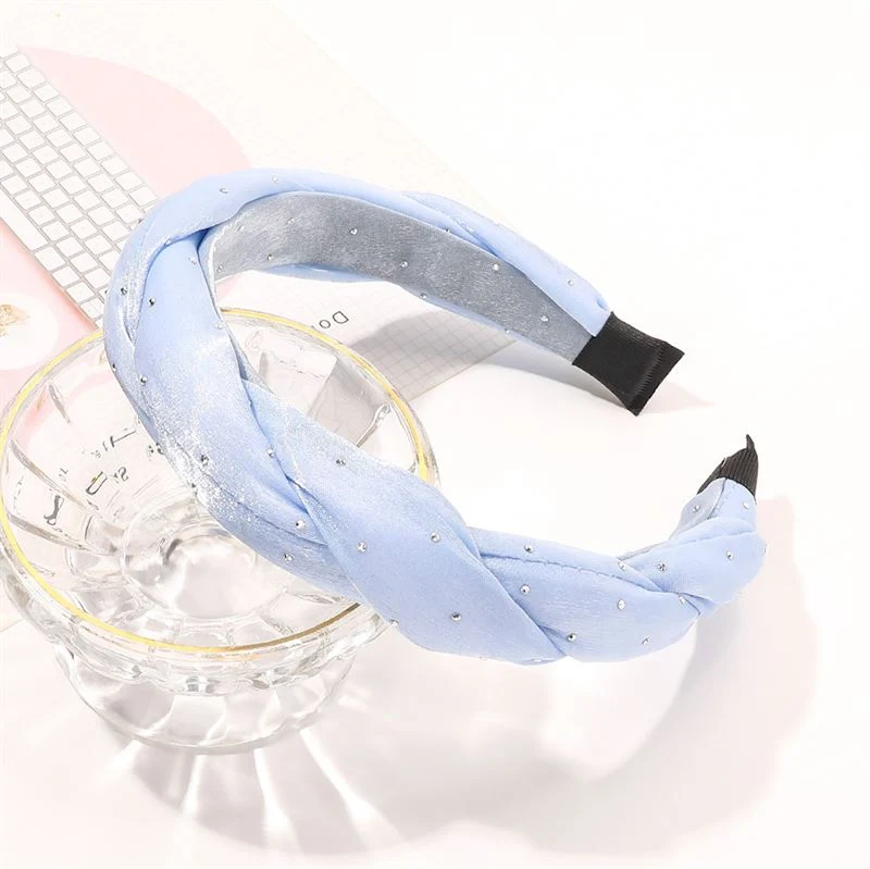 SOHO Aurora Haarreif – Blau mit Strass