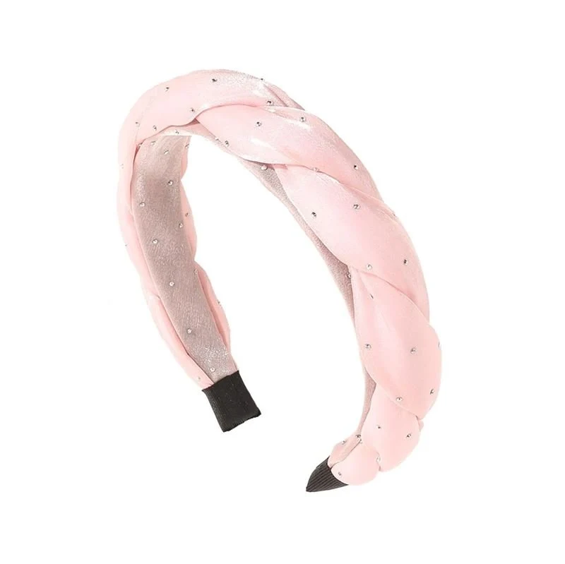 Haarreif – SOHO Aurora – rosa mit Strass