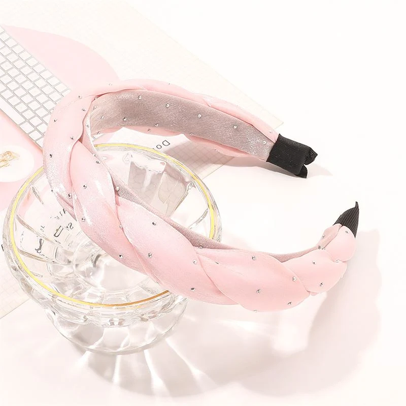 Haarreif – SOHO Aurora – rosa mit Strass