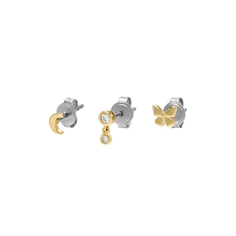 Fossil Jewelry Gold Coloured Giftset JA7278SET