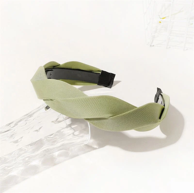 Haarreif SOHO Faina – Grün, Satin