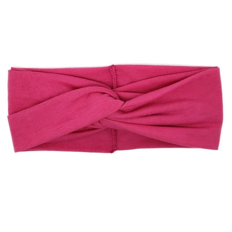 Turban Haarreif aus Baumwolle – rosa – SOHO