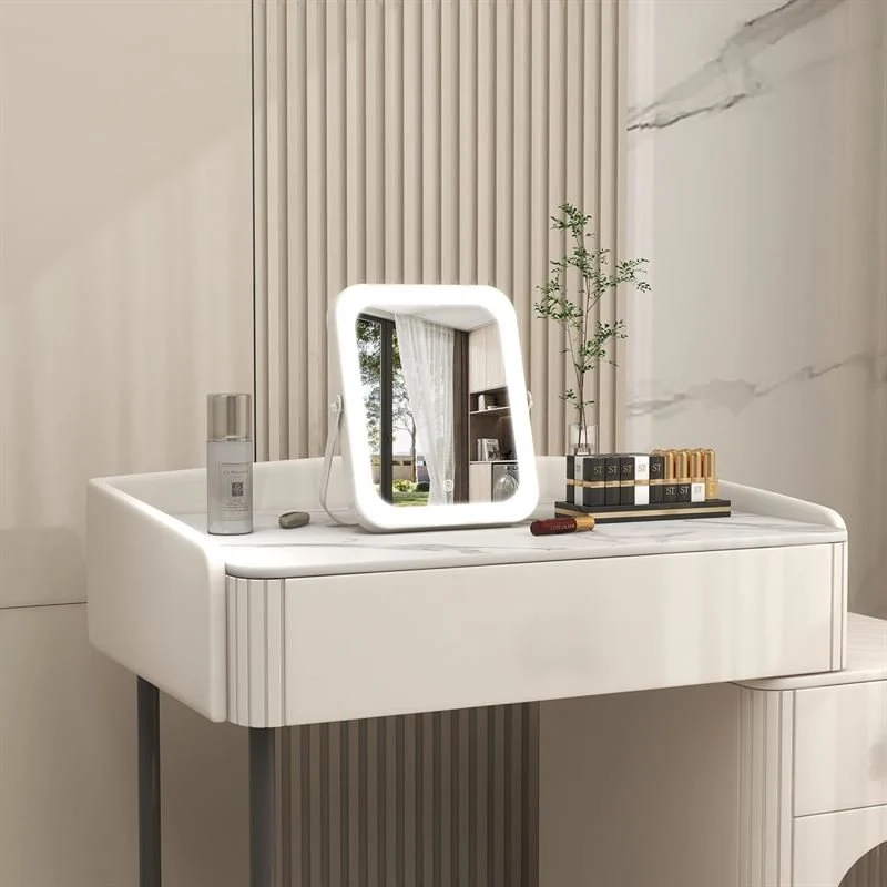 UNIQ Vanity LED-Schminkspiegel mit Smart-Touch-Steuerung und 360°-Drehung