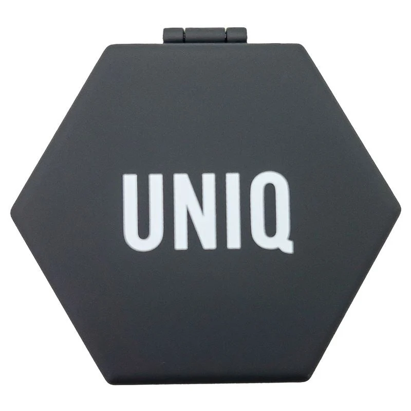 Schminkspiegel Mini Hexagon – Schwarz