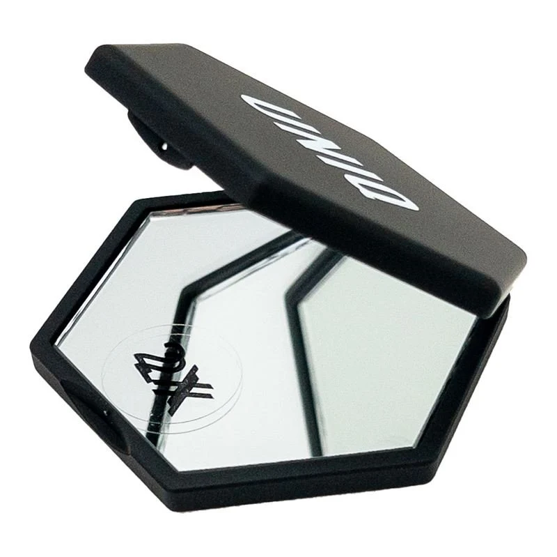 Schminkspiegel Mini Hexagon – Schwarz