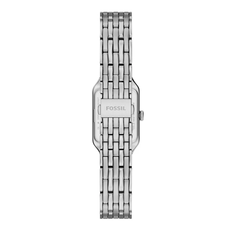 Fossil Raquel Rectangular White Dial Watch ES5469