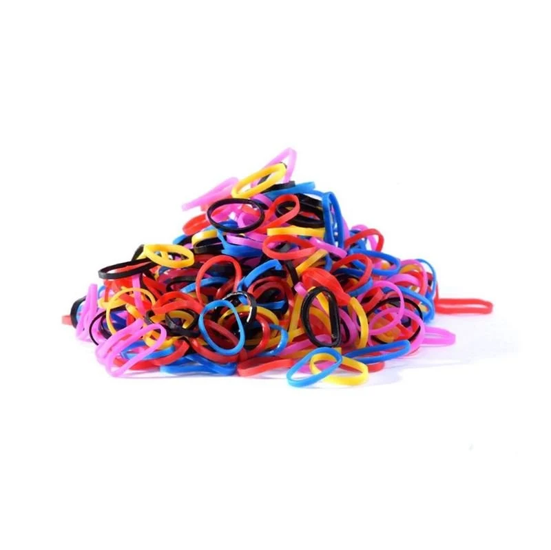 SOHO Liva Haargummi – 300er Pack – Haarschonend Mix