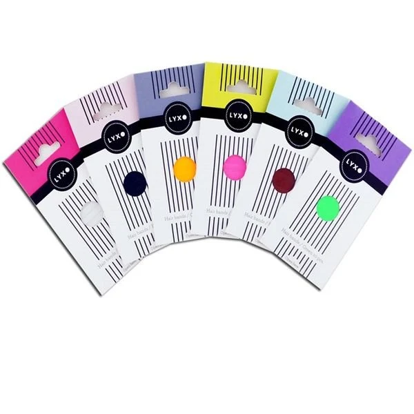 LYXO Haargummis – 10er Pack in verschiedenen Farben