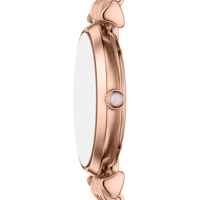 Emporio Armani Round Pink Dial Watch AR11767