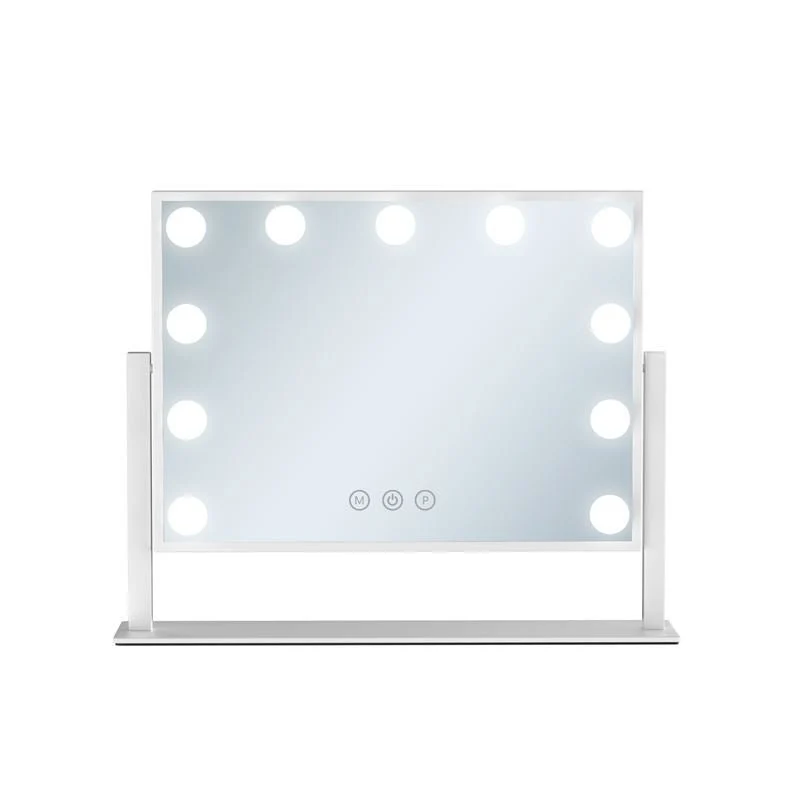 Schminkspiegel mit LED-Lichtern – UNIQ Paris Weiß