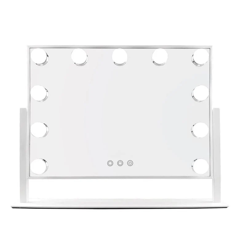 Schminkspiegel mit LED-Lichtern – UNIQ Paris Weiß