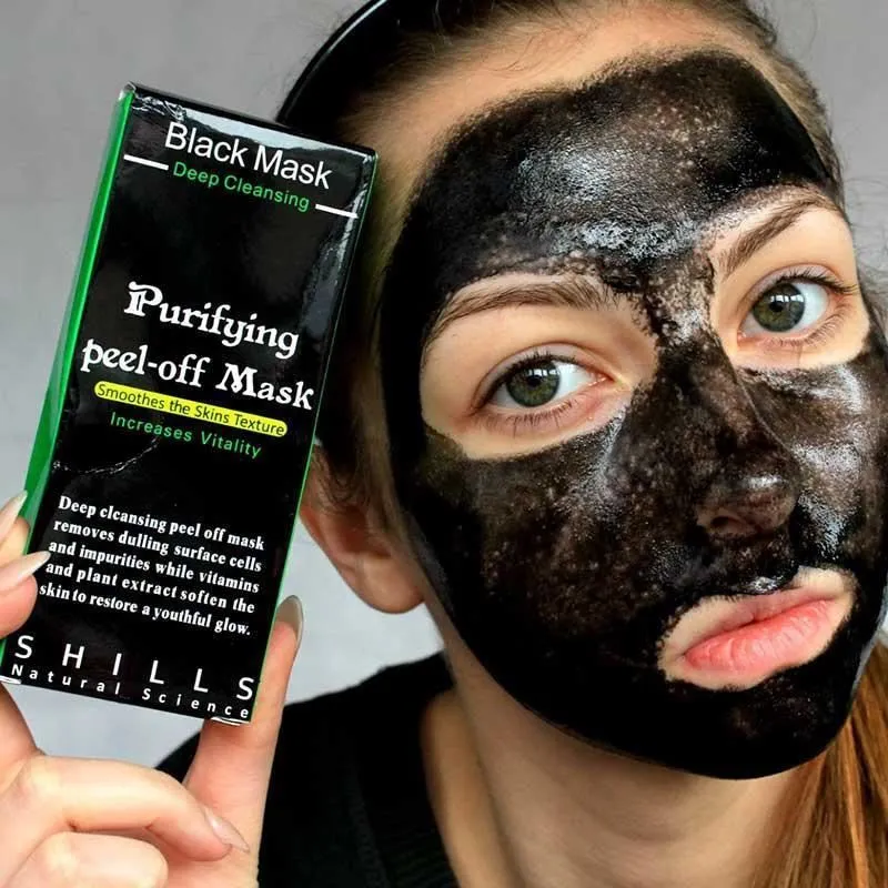 Shills Schwarze Peel-off Maske – Gegen Mitesser & Unreinheiten