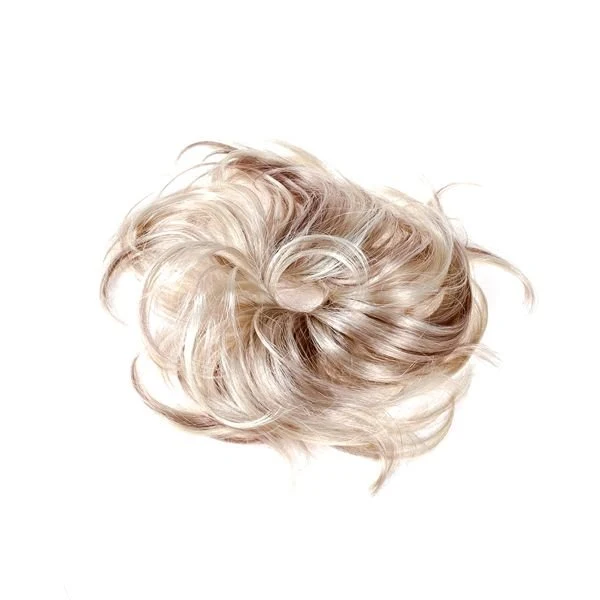 Haargummi mit Kunsthaar für einen Messy Bun