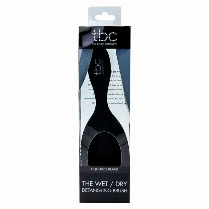 TBC The Wet & Dry Brush Entwirrbürste, Schwarz