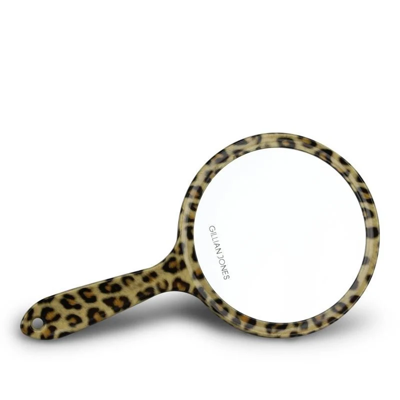 Schminkspiegel – Gillian Jones Handspiegel Leopard 2-fach Vergrößerung