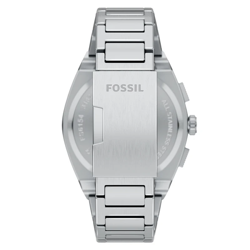 Fossil Everett Round Blue Dial Watch FS6154