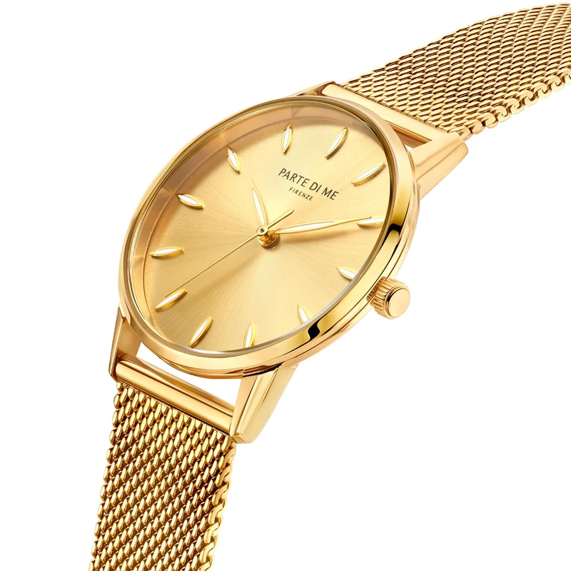 Parte Di Me Orologio rund Damenuhr goldfarben PDM09053
