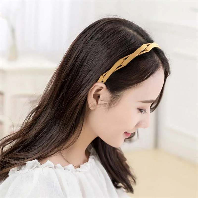 Haarreif faltbar – SOHO pink beige